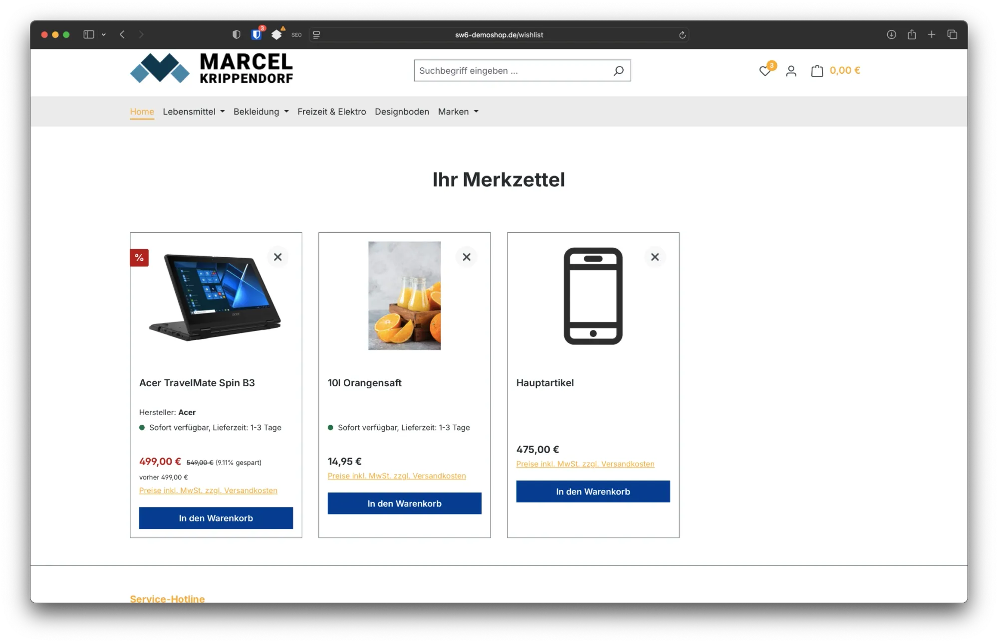 Wunschliste in Shopware 6 aktivieren 
                                            post feature image