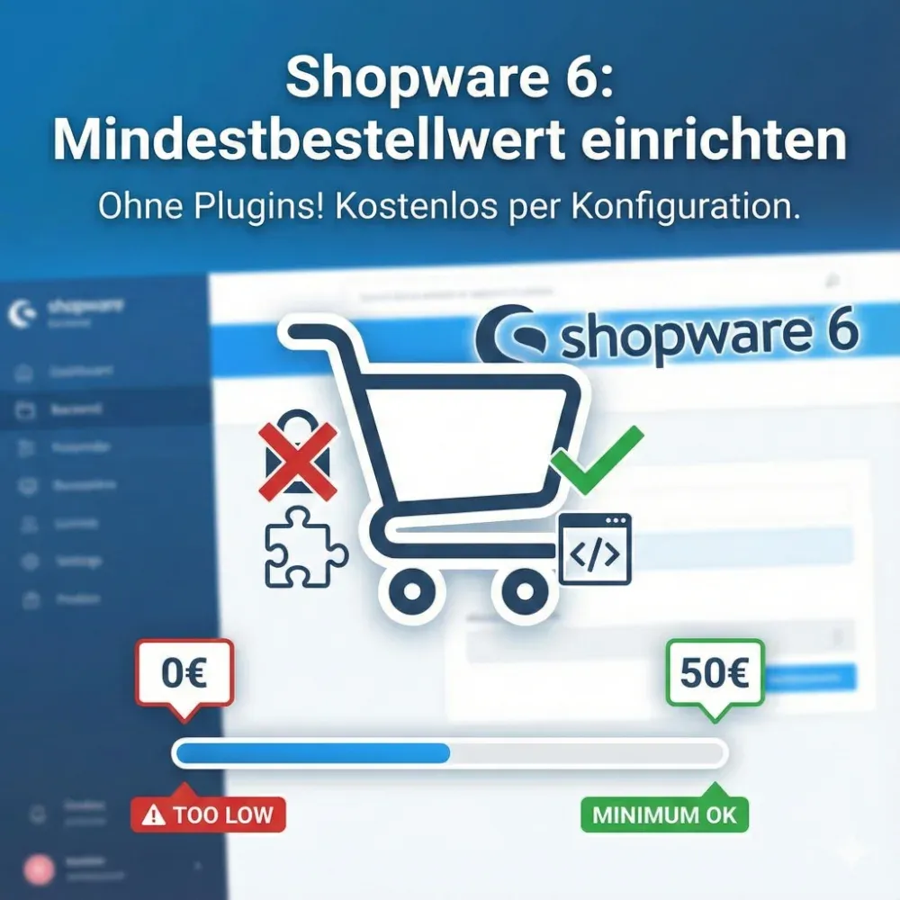 Mindestbestellwert einrichten (ohne Plugin) 
                                            post feature image