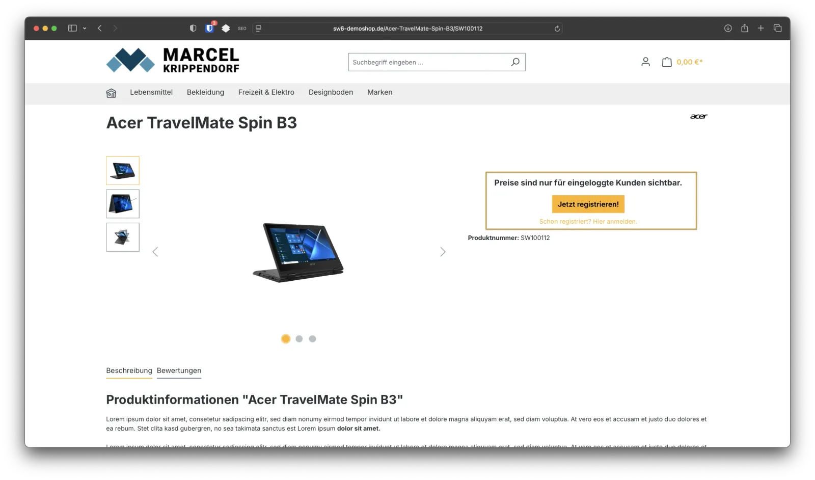 [Exklusives Plugin]: Preise nur für eingeloggte Kunden