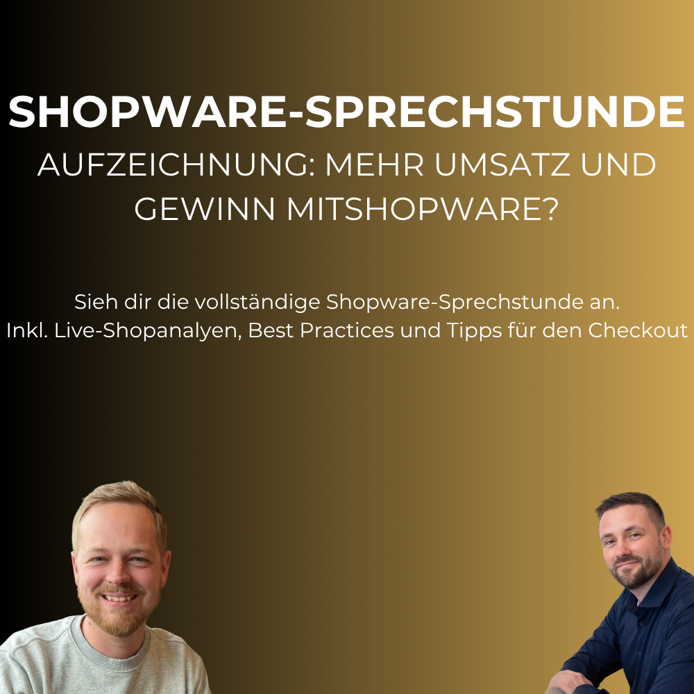 Mehr Umsatz und Gewinn mit Shopware?! Post-Bild